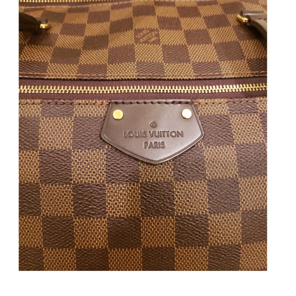 Louis Vuitton Made in France Large Handbag/Shoulder Bag Ebene Iena MM #FL4199 - Picture 8 of 16